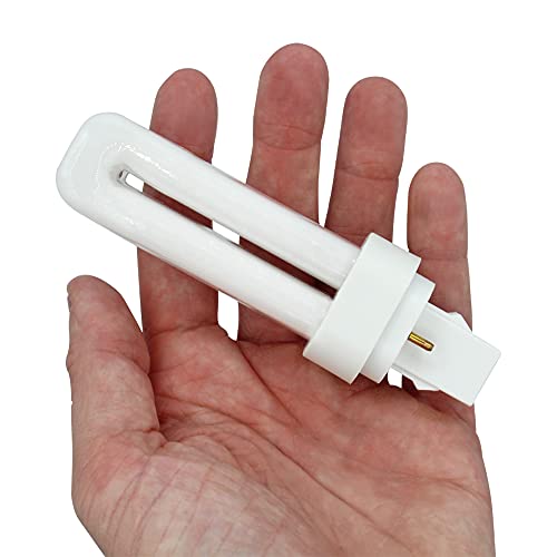 Technical Precision 13W T4 Compact Fluorescent 2 Pin Bulb - Replacement For Panasonic Fq13E27.U/2 Light Bulb Gx23 2 Pin Base - Double Tube Plug In Light Bulb - 2700K Warm White - 1 Pack #TOP5