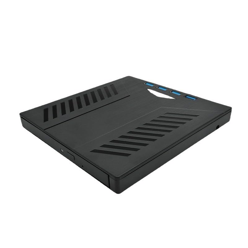 Lettore Dvd Supporto for Masterizzatore Dvd Esterno for Computer Multifunzione USB 3.0, Macchina for PC Portatile, Lettura Esterna di Una varietà di Schede Dati