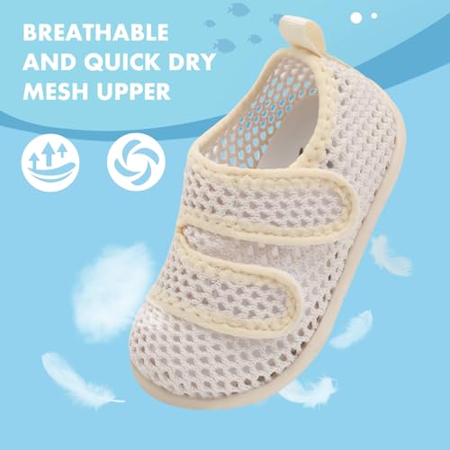 Image of FEETCITY Baby Boys Girls Water Sport Shoes Barefoot Kids Aqua Socks Quick-Dry Beach Swim Pool Shoes