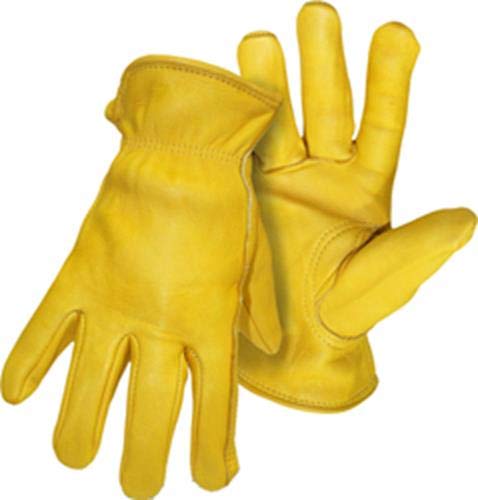 Boss 4085L Large Unlined Premium Grain Deerskin Driver Glove