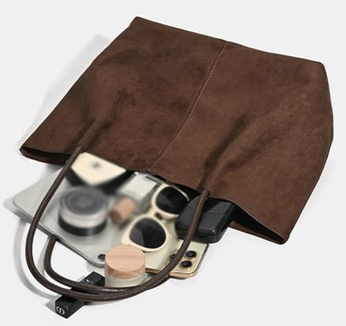 Bolso Tote de Gamuza Vegana 2 Piezas para Mujer miniatura 7