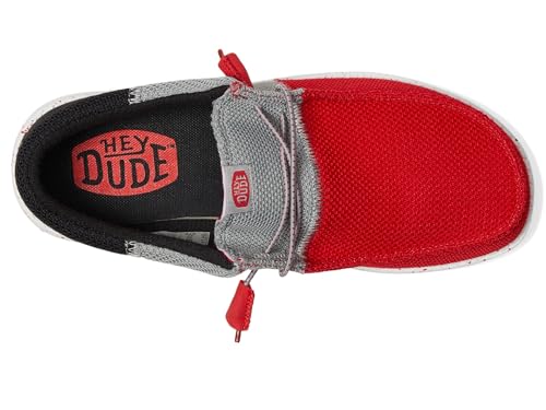 HEYDUDE Men's Wally Tri Varsity Mesh Loafer2