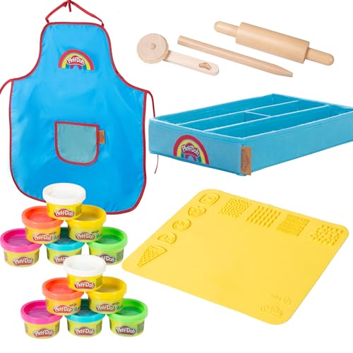 roba x Play-Doh Extra großes Spielset - Knetset mit Canvasbox,...