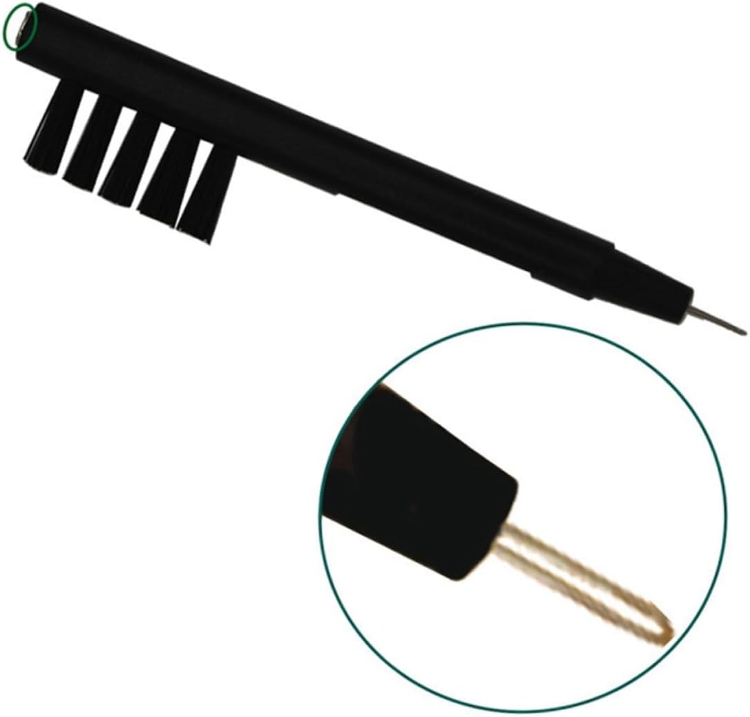 3pcs Multifunctional Hearing Aid Cleaning Kit Brush Rod Pipe Cleaners for Cleaning Random Color