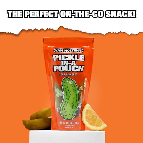 Van Holten's Pickles - Jumbo Sour Pickle-In-A-Pouch - 12 Pack