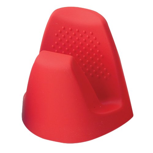 HIC Harold Import Co. HIC Essentials 5-Inch Silicone Pot Grabber, Cherry