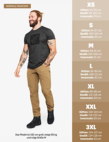 RevolutionRace Herren Explorer Outdoor Jeans, Outdoorhose perfekt für den Alltag und alle Outdoor-Aktivitäten, Cub, M