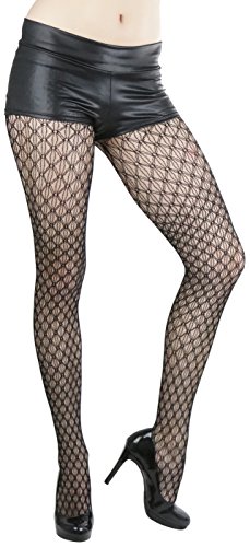ToBeInStyle Women's Seamless Pothole Pantyhose3