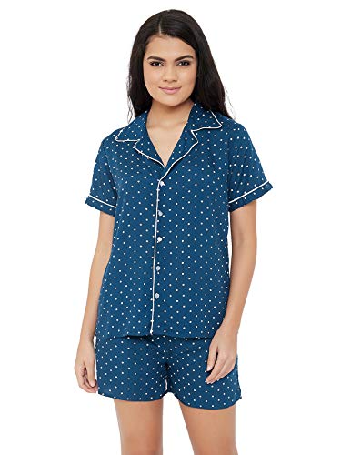 Image of Clovia Women Top & Shorts Set