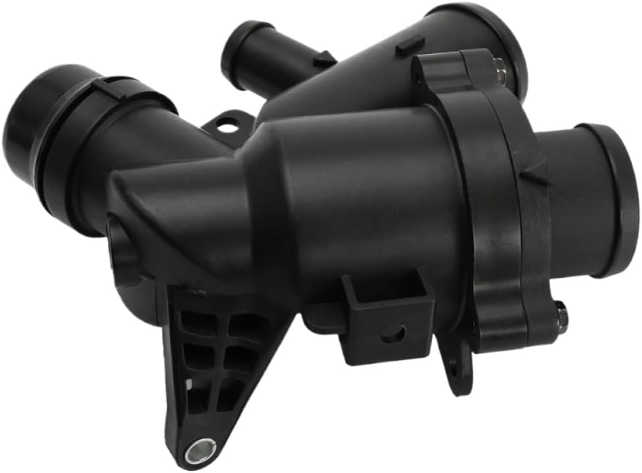 Thermostat Housing Compatible with LR4 Discovery 4 2010-2016 5.0L V8 Engines - Replaces OE Numbers LR032135 LR029143 LR023429 LR010799 C2Z19929 AJ812132 AJ812887 LR035124 AJ812976