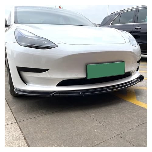 Spoiler avant Tesla Model 3 look carbone pour sublimer vos trajets