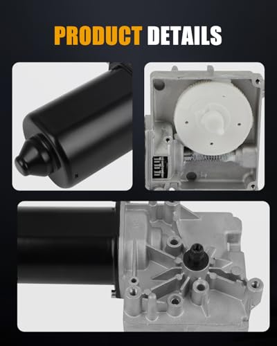 Image of ROADFAR Front Wiper Motor W /O Control Module Replacement for 1997-2005 for Chevrolet for Venture,1997-2004 for Oldsmobile for Silhouette 12368685 Wiper Motor 3 Pins