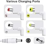 6V Power Cord for VTech Baby Monitor DM221 DM221-2 DM223 DM251 (Parent & Baby Units) DM111 DM112 DM222 DM271 (Parent Unit ONLY) Safe & Sound Audio Monitor, 5 FT AC Adapter Charger Cable