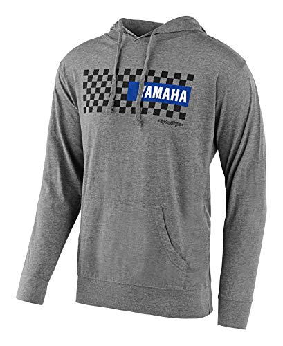Troy Lee Designs Yamaha Checkers Hoody (SMALL) (CHARCOAL HEATHER)