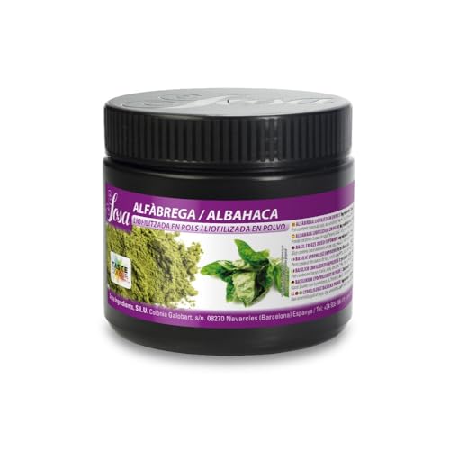 SOSA Albahaca liofilizada en polvo - Taste colour Colorante y base en preparaciones saladas - Bote 60grs
