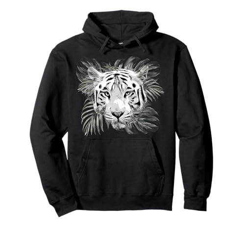 Tigre blanc attentionné pour homme Sweat à Capuche