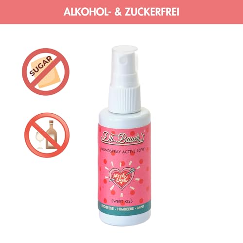 Dr. Bauer’s Mundspray Sweet Kiss – zarte Fruchtfrische mit lieblichem Aroma – veganes Atemspray ohne Alkohol – sanft, charmant & pflegend – 50 ml – Bild 5