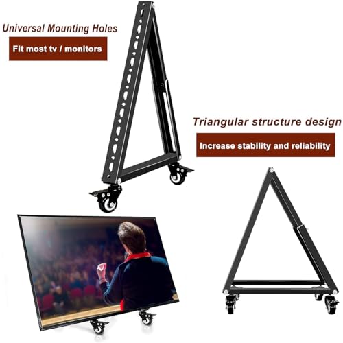 Soporte móvil para TV con ruedas para pantallas de 32-65 pulgadas miniatura 5