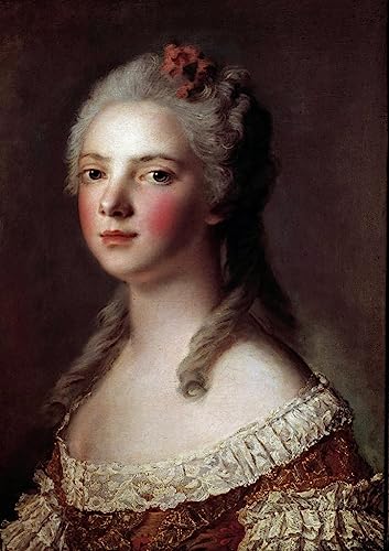 Affiche toile Marie Adélaïde Jean Marc Nattier pour créer un salon chaleureux