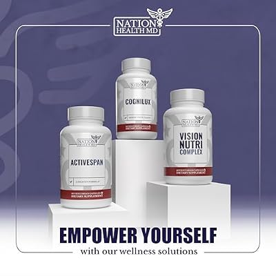 Vision Nutri Complex - Eye Vitamins with Lutemax 2020 Lutein & Zeaxanthin, Bilberry, Eyebright - Advanced Eye Supplements for Eyes Health, Vision Support & Retina Wellness - 60 Caps