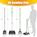 TOOGE Larger Pooper Scooper, Dog Pooper Scooper for Large Medium Small Dogs Heavy Duty Long Handle Metal Tray Rake Shovel Set for Yard Grass