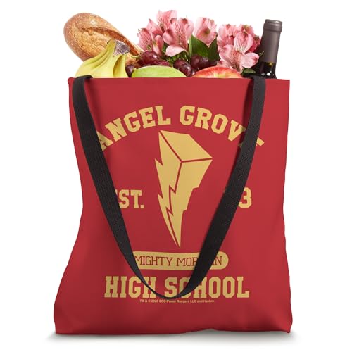 Bolso tipo tote Power Rangers Angel Grove High School Red Lightning miniatura 4