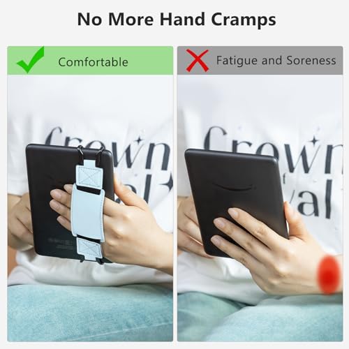 image for CoBak Secure Hand Strap for Kindle and Tablets - Versatile and Lightwe