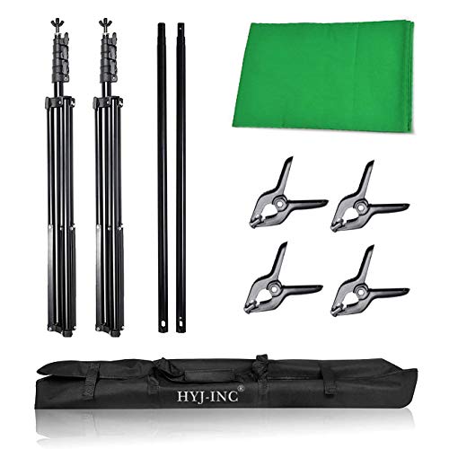 Hyj-Inc HYJ-1005 Photo Video Studio 10 X12Ft 100% Cotton Muslin Chromakey Green Screen Backdrop thumb #3
