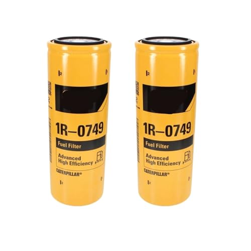 Filtre 1R-0749 élimination des impuretés diesel lot de 2 pièces pour injecteurs