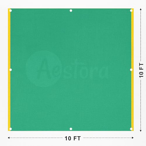Image of Multipurpose Green Shade Net | UV-Stabilized Agro & Garden Net | Blocks 75% Sunlight (10x10ft)