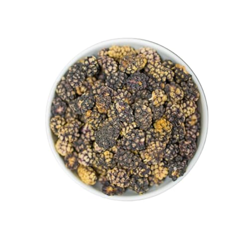 1001 Frucht – Morera negra, 1000 g, sin tratar, natural, dulce, vegana y sin aditivos, frutos secos premium para aperitivos, cereales y hornear