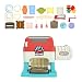 jojofuny Ensembles de Pâte à Modeler Enfants Semblant Jouer Ensemble de Cuisine Machine à Pâtes Électrique Machine Jouets Machine à Crème Glacée Cadeaux d'apprentissage sans Batterie pour