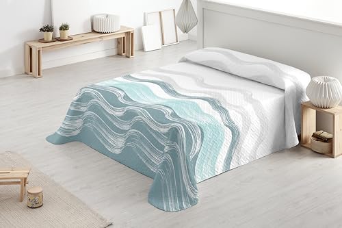 Degrees home - Paraiso - Copriletto per letto da 90 - Copriletto per letto - Primavera, Estate - 180 x 260 - Verde