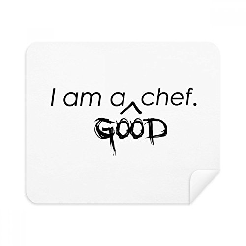 Chiffon écran cuisine en daim pour smartphone I Am A Good Chef