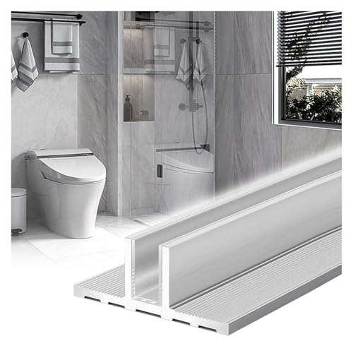 Soporte inferior de mampara perfil para evitar fugas de agua en ducha 2