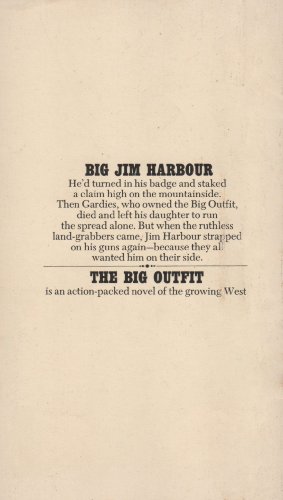 The Big Outfit 0553247328 Book Cover