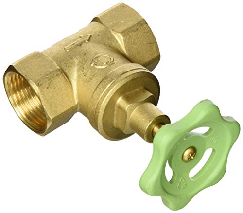 Cornat Durchgangsventil Geradsitz, Messing, ohne Entleerung, beidseitiges Innengewinde, A 1Zoll, 1 Stück, T571323