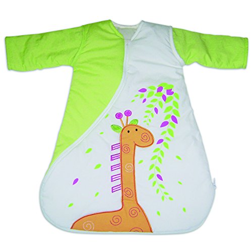 PurFlo Travel SleepSac, Embroidered Giraffe 1.0 Tog (9-18 Months)