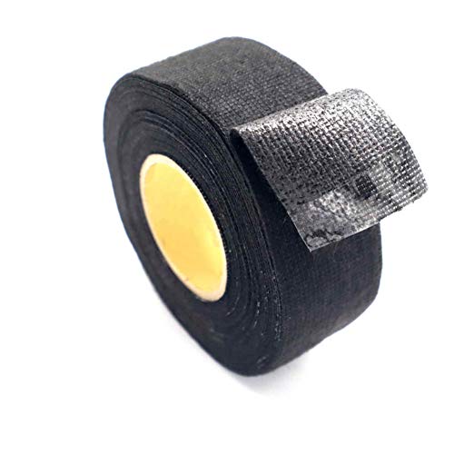ihreesy 25M Wire Harness Car Cloth Tape,Waterproof Self-Adhesive Non-Woven Fabric Wire Harness Wrapping Tape High Temperature Resistance Wiring Loom Cloth Tape