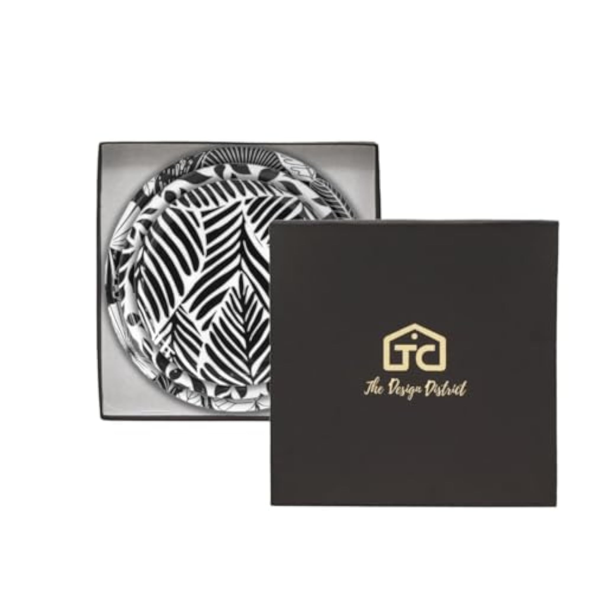 THE DESIGN DISTRICT® Decorative Wall Plates Set