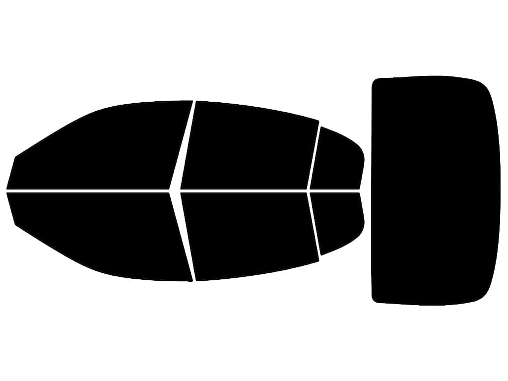 Rvinyl Window Tint Kit Compatible with Infiniti G35 2003-2006 (Sedan) - Complete Precut Kit - 5%