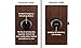 Copper Creek Colonial Privacy Interior Door Knob – ANSI Grade-3 Certified, Modern Heavy Duty Handle, Easy Install and Reversible for Bedroom, Bathroom and Closets – Tuscan Bronze (1 Pack)