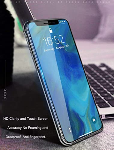 Image of Military Grade Premium Tempered Glass For iPhone XS Max /iPhone 11 Pro Max (6.5 Inch, Pack of 1) 9H Hardness Screen Protector Guard with Easy Installation Kit