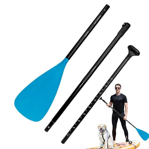 Remo para tabla de remo | Remos inflables portátiles para kayak, herramienta de remo portátil, accesorios de canoa, suministros deportivos para pesca diaria, surf, mar, principiantes, aventura