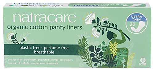 Natracare Ultra Thin Organic Cotton Panty Liner, 22 Liners