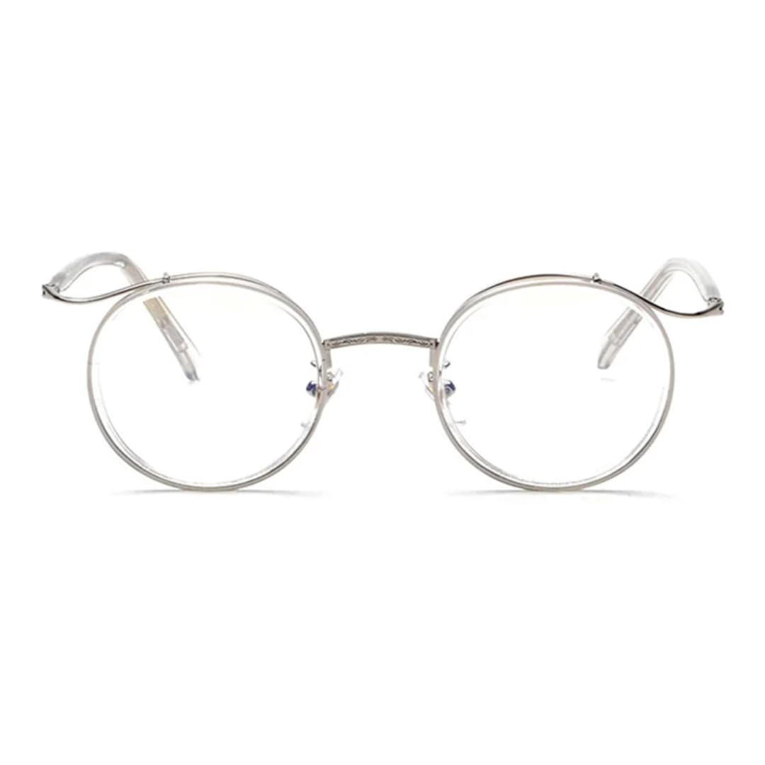 Monture de lunettes rondes rétro pour souligner votre regard avec originalité