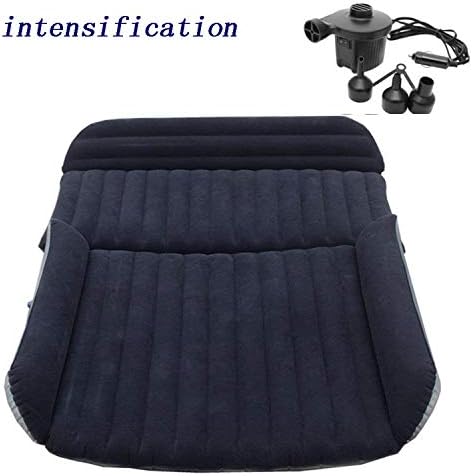 SSDSDS SUV Air Mattress, Thickened Car Bed Inflatable Home Air Mattress Portable Camping Outdoor Mattress, Flocking Surface, Fast Inflation