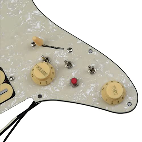 Pickuations De Guitare Pickguard Pré-programmées Humbucker Pickups Alnico 5 Hsh 4c Ensemble De Coupe À Push-Tire du… - Les Beatles, Paul McCartney, John Lennon, RIngo Starr, George Harrison Pickuations De Guitare Pickguard Pré-programmées Humbucker Pickups Alnico 5 Hsh 4c Ensemble De Coupe À Push-Tire du… – Image 4