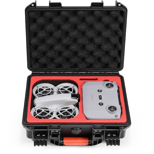 FPVtosky NEO Koffer wasserdichte Hartschalenkoffer für DJI NEO Zubehör, Reise Koffer für DJI NEO Fly More Combo (RC-N3 Controller)