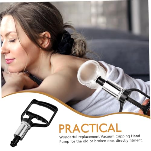 VALICLUD Cupping Therapy Manual Pump Handheld Vacuum Cupping Machine for Muscle Relaxation Safe and Practical Cupping Supplies to Circulation and miniatura 3